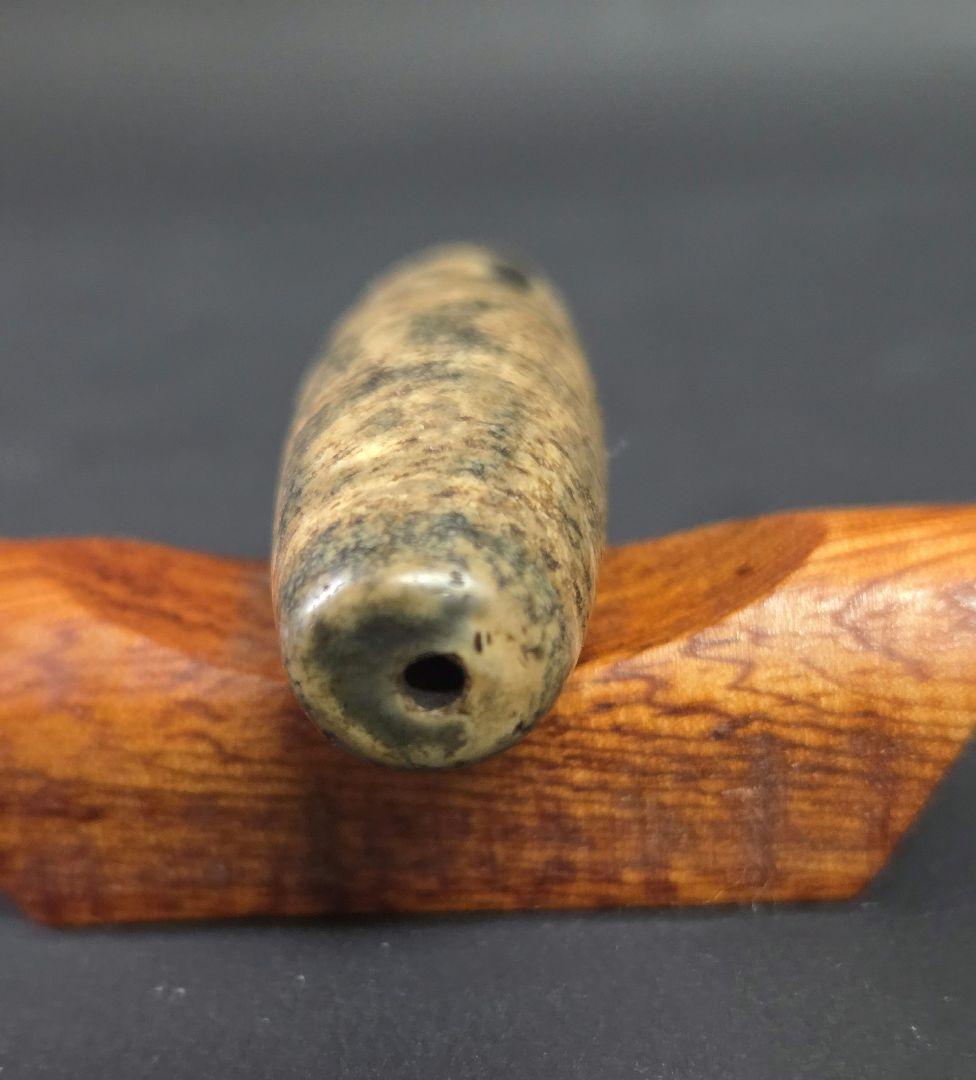 790　天珠　亀甲長壽九眼天珠　dzibeads　！