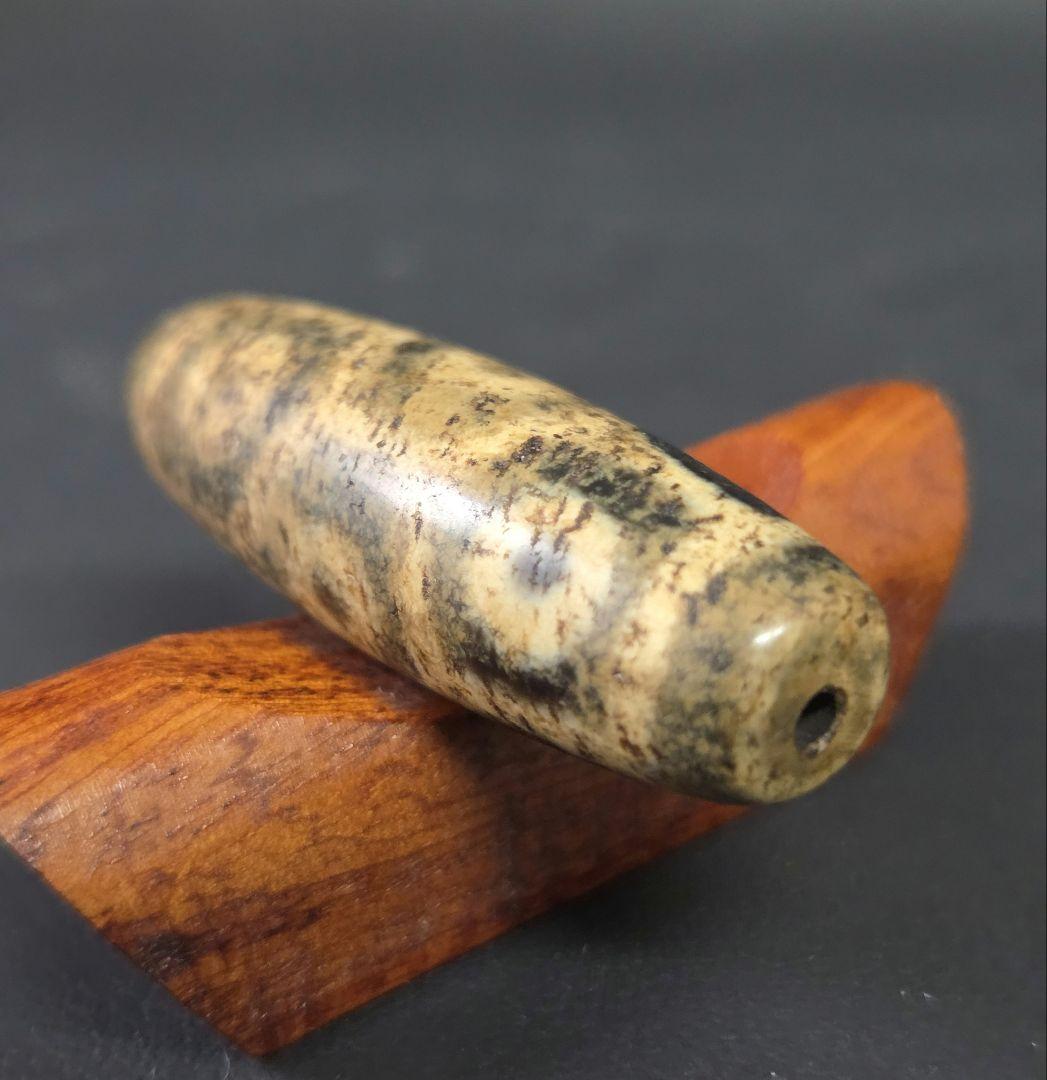 790　天珠　亀甲長壽九眼天珠　dzibeads　！