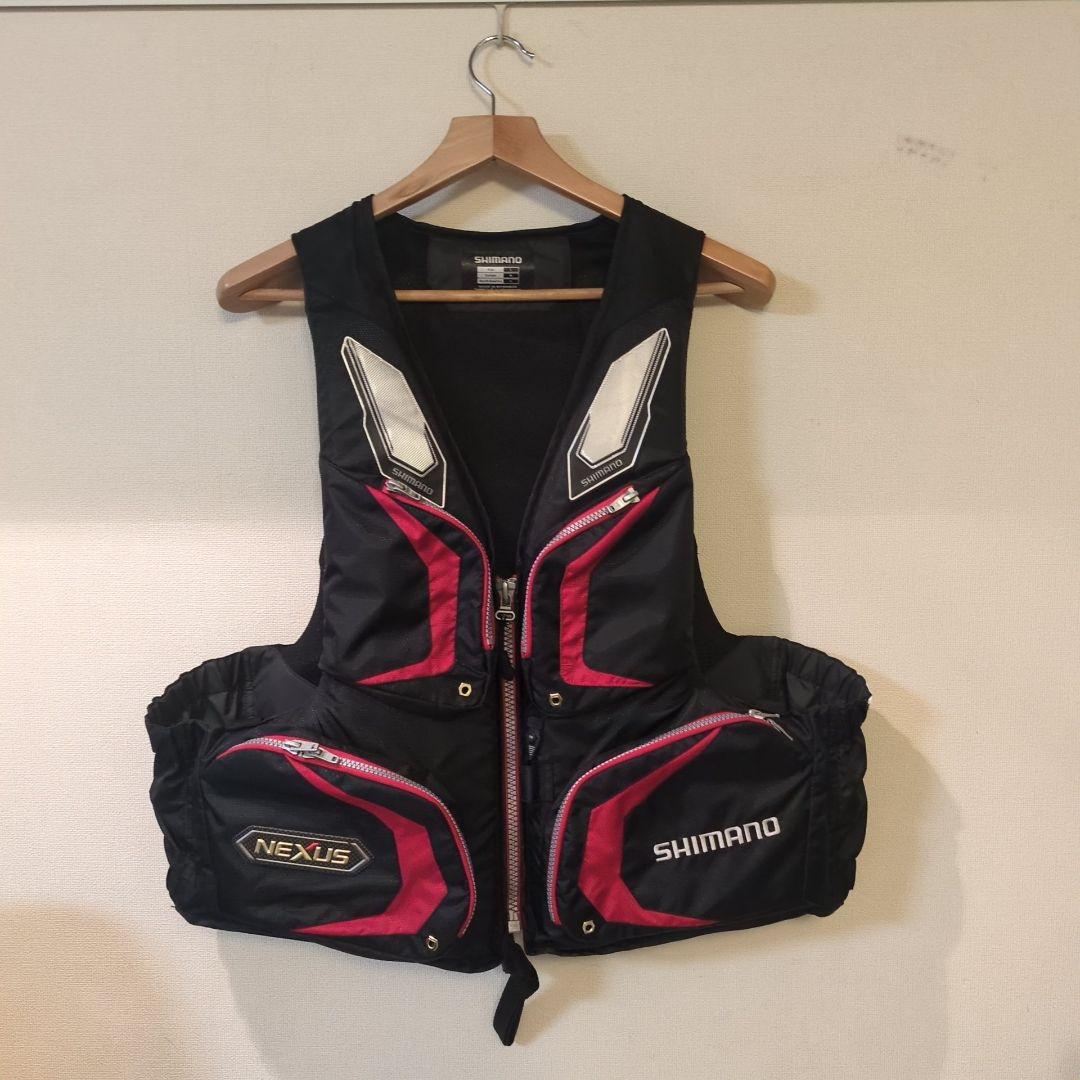 美品 SHIMANO NEXUS フィッシングベスト L