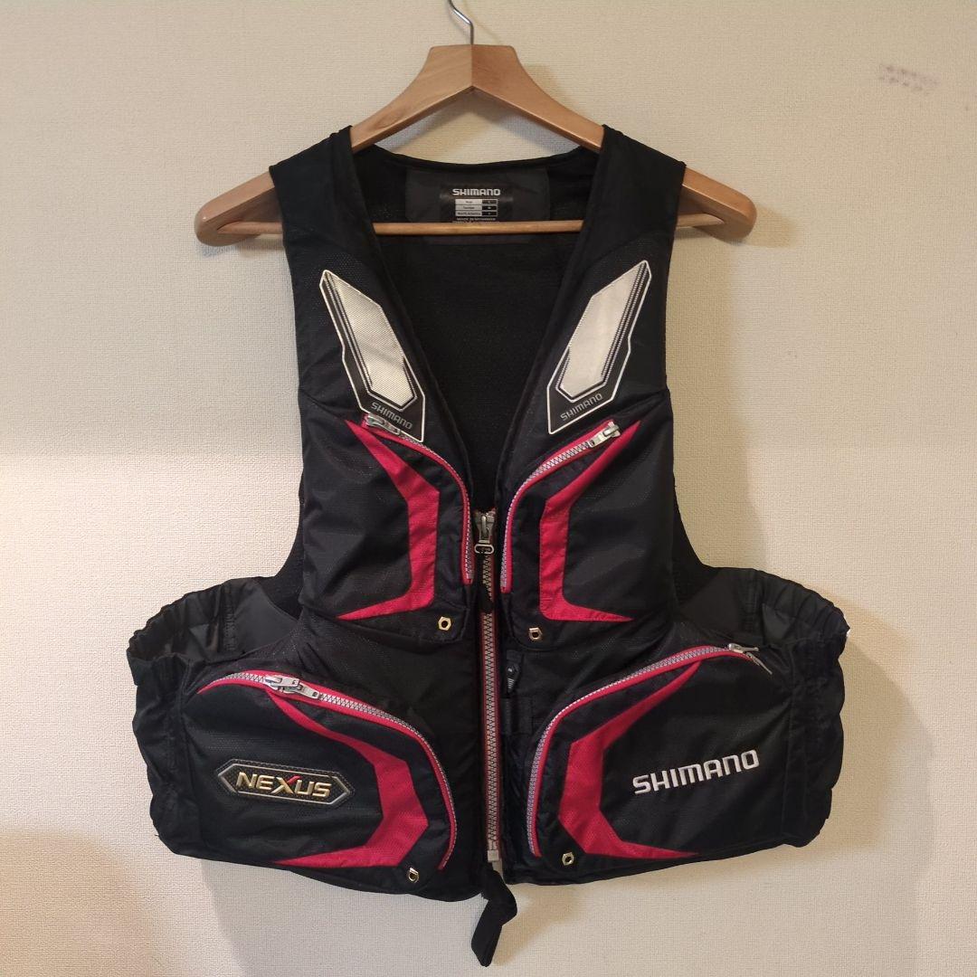 美品 SHIMANO NEXUS フィッシングベスト L