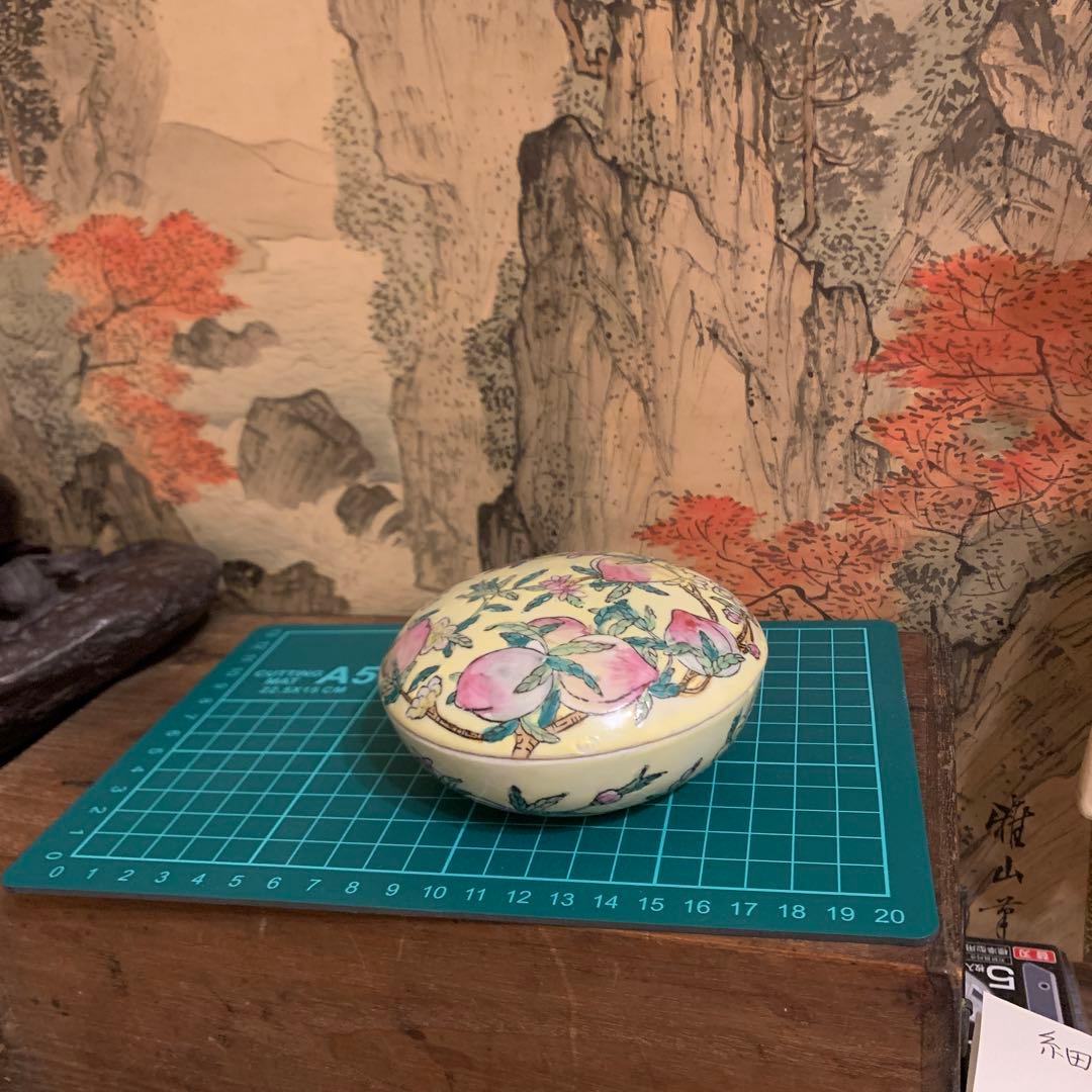 香合   中華民国倣清乾隆   1客