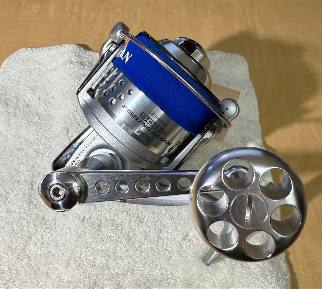 リョービ FISHING Safari 5000（替スプール・パワーハンドル付）