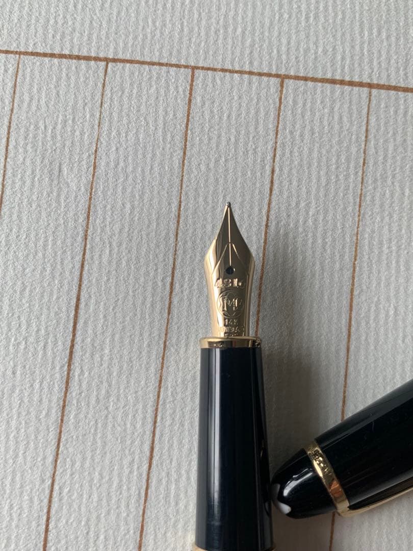 モンブラン 144 万年筆 ブラック 14Kペン先 中古美品