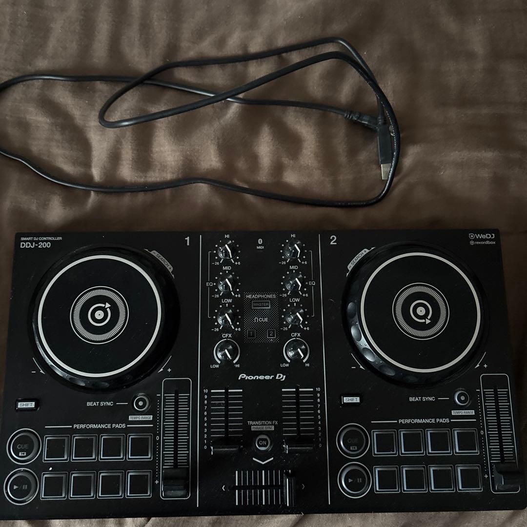 Pioneer DJ DDJ-200 USBコントローラー　箱無し　コードあり