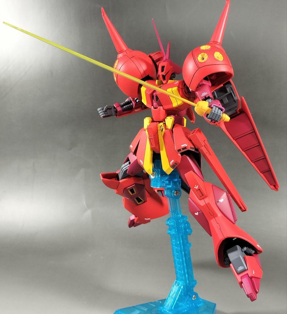 HG HGUC 1/144 R・ジャジャ 改修 全塗装 完成品 ガンダムZZ