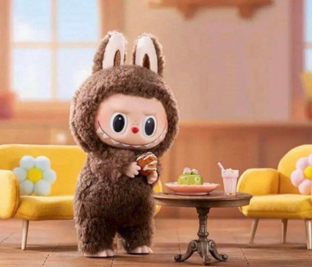 【正規品】ラブブ　マカロン LABUBU チェスナットココア シークレット