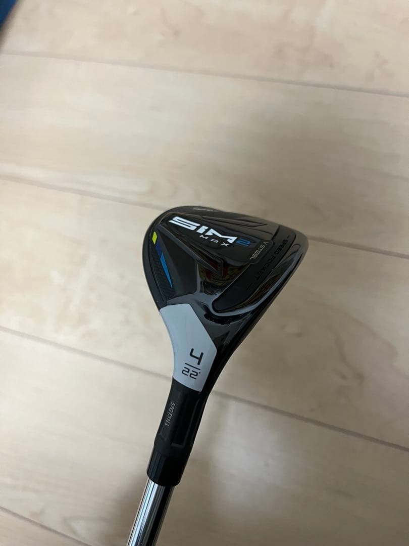 美品TaylorMade SIM2MAX 4U 22度