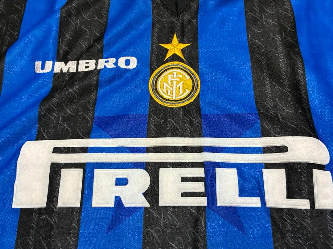 【正規品】UMBRO1997-1998 インテル10: RONALD サイズXL