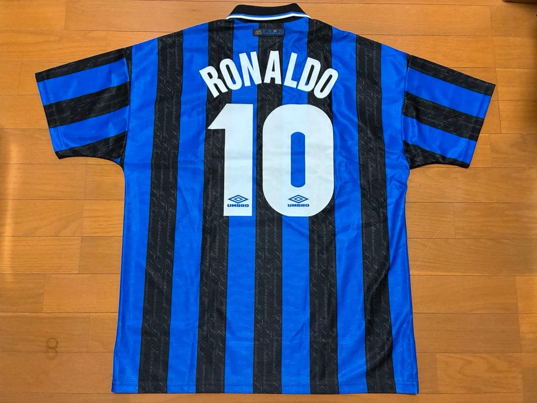 【正規品】UMBRO1997-1998 インテル10: RONALD サイズXL