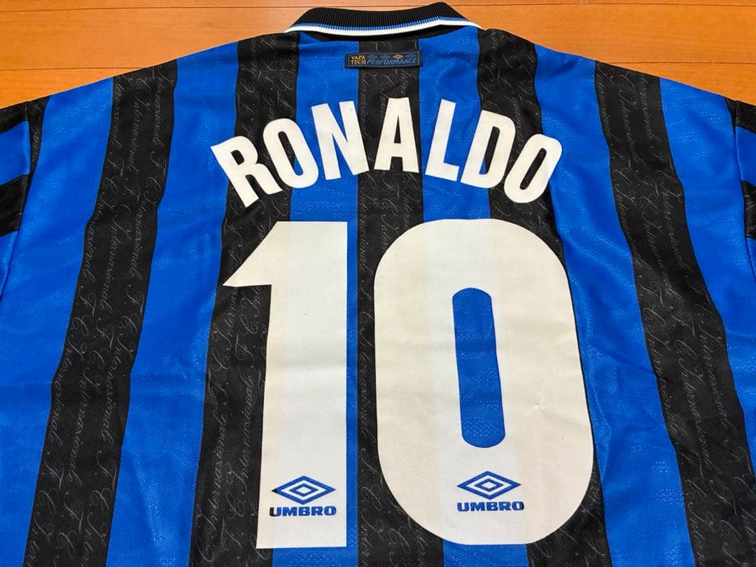 【正規品】UMBRO1997-1998 インテル10: RONALD サイズXL