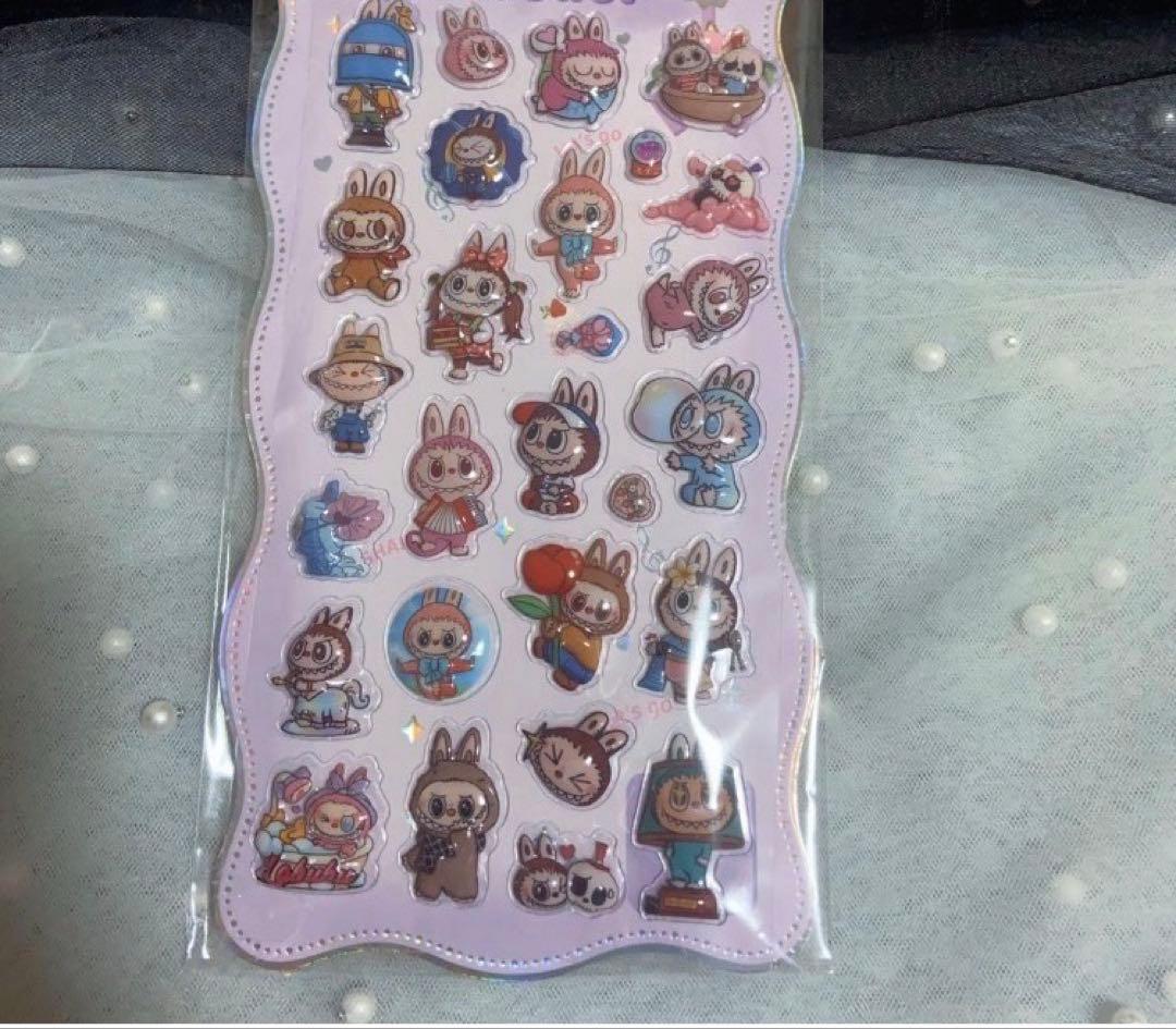 110枚セットシールシール立体シールセット 可愛いステッカー 3D 訳がありＢ品