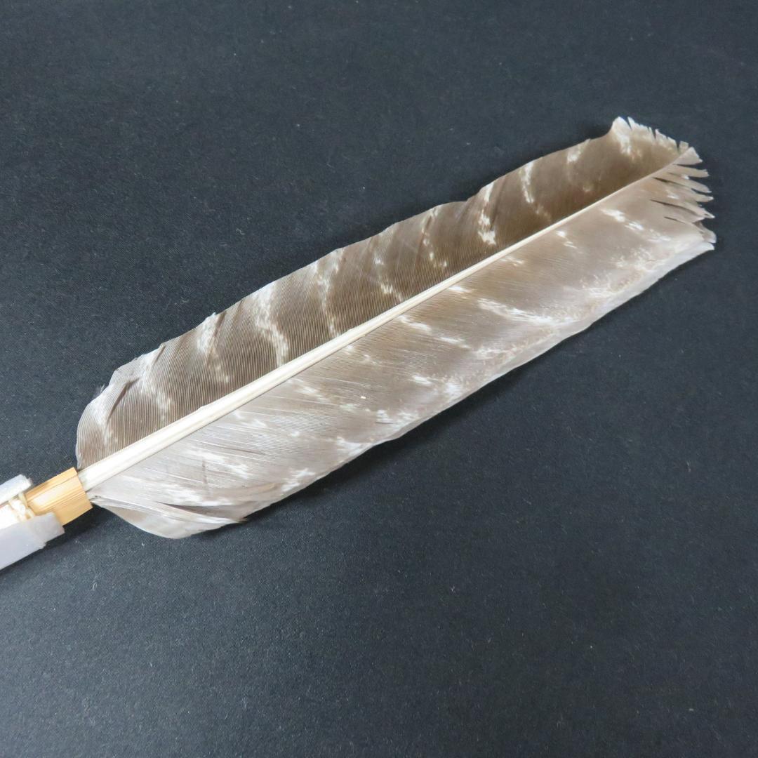 茶道具 羽箒 銘 紙箱 2本