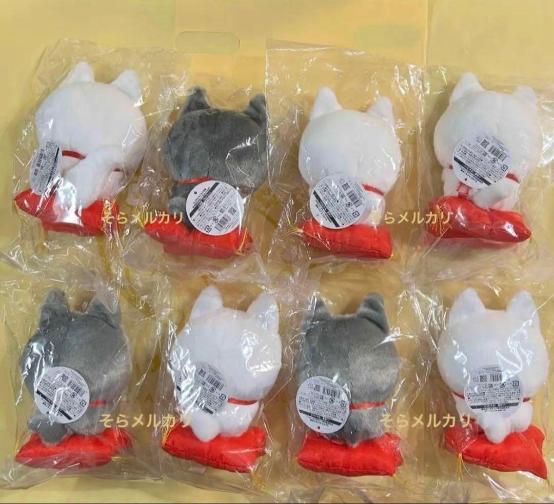 ちいかわもぐもぐ本舗　伏見稲荷店 限定 稲荷なぬいぐるみ 計8体