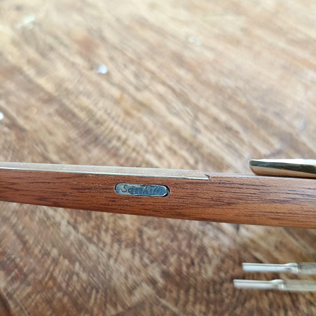 銀無垢 ウッド 銀細工 ミニチュア ボート 船 模型 ビンテージ イタリア 刻印