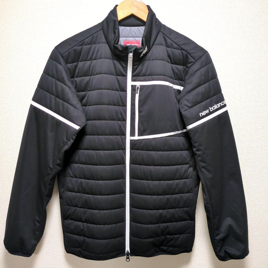 new balance ニューバランスゴルフ 中綿ジャケット 黒 4 M