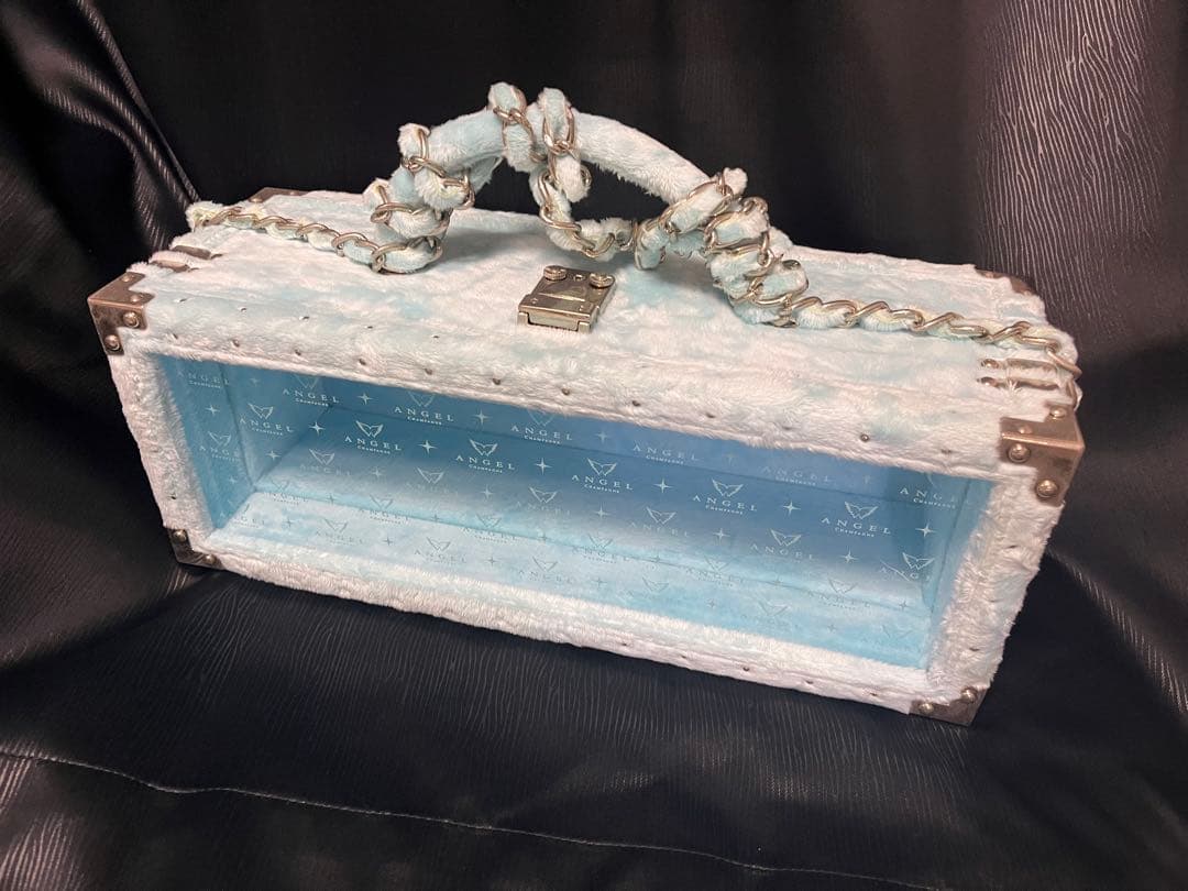 エンジェルシャンパンケース　ドゥミセックLtdサマーブルーファータイプ