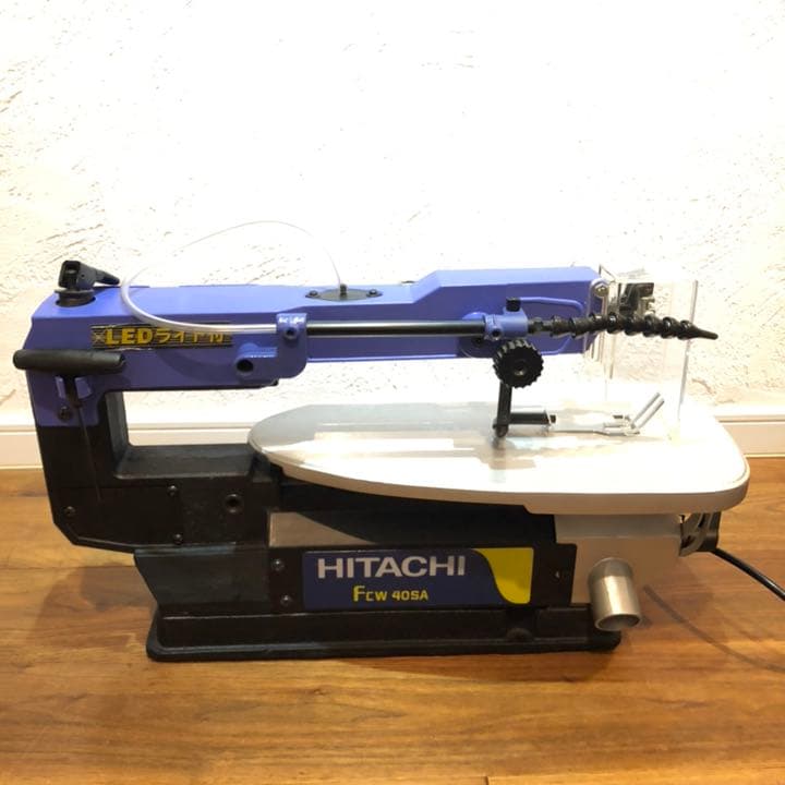 古着好き@kzj  糸鋸 日立 卓上糸のこ盤 FCW 40SA 糸のこ