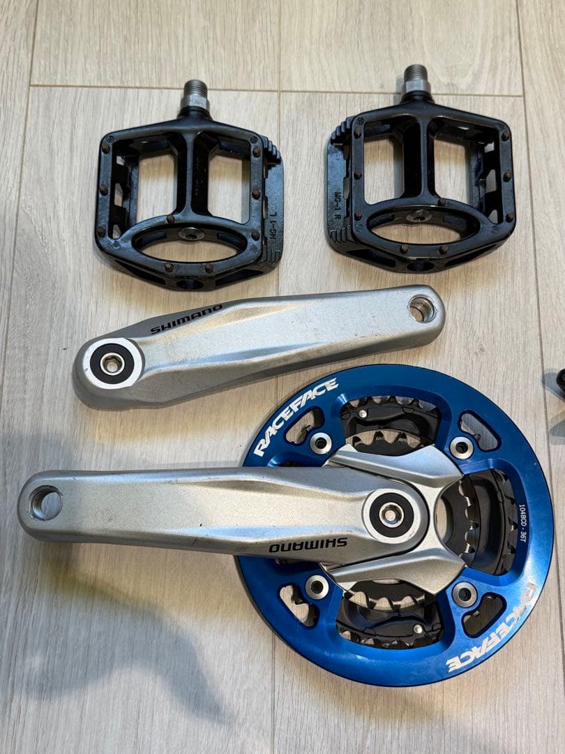 コンポーネントセット alivio deore ミックス 最終値下げ