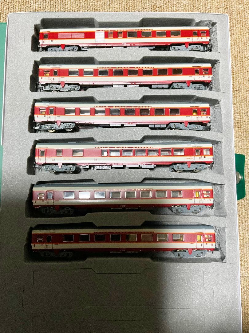 TRIX MINITRIX TEE CAPITOLE 6両