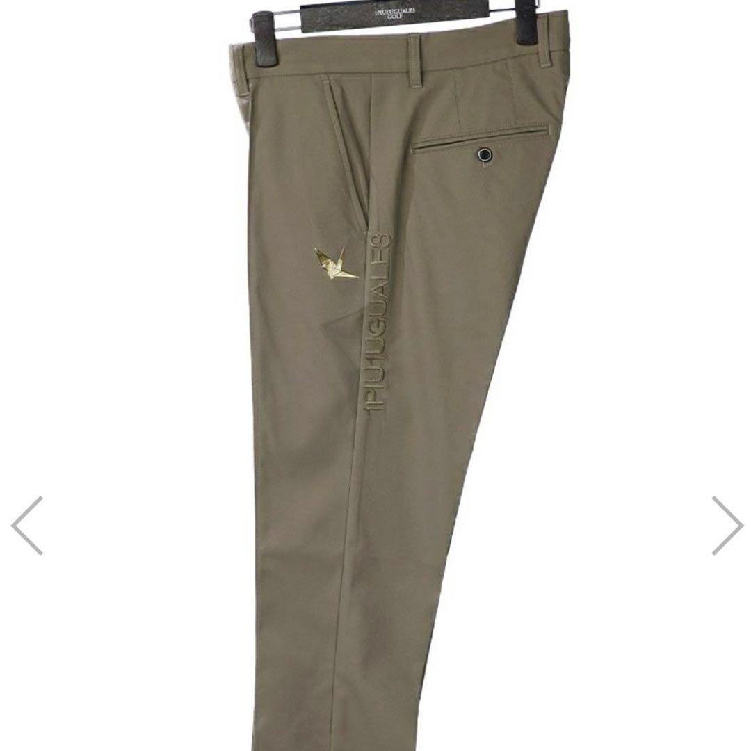 1PIU1UGUALE3 GOLF☆crease pants クリースパンツ M