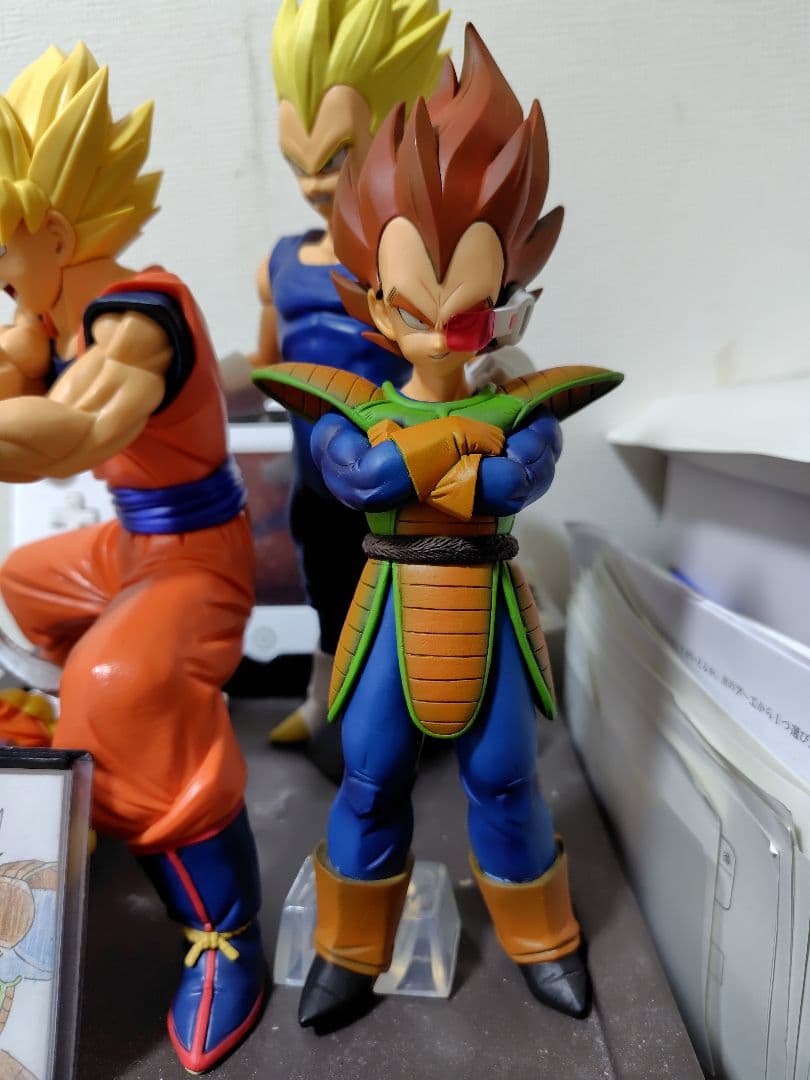 初期 ベジータ フィギュア/赤髪 茶髪