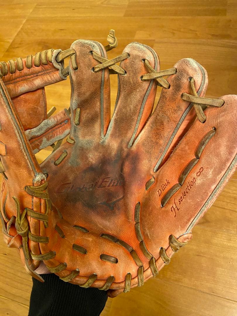 Mizuno 硬式グローブ 内野手用 ブラウン