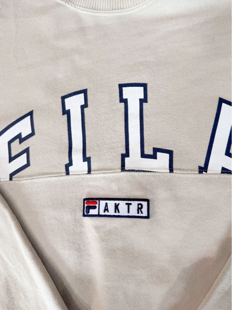 【希少】AKTR xFILA SWEAT CREW NECK セットアップ