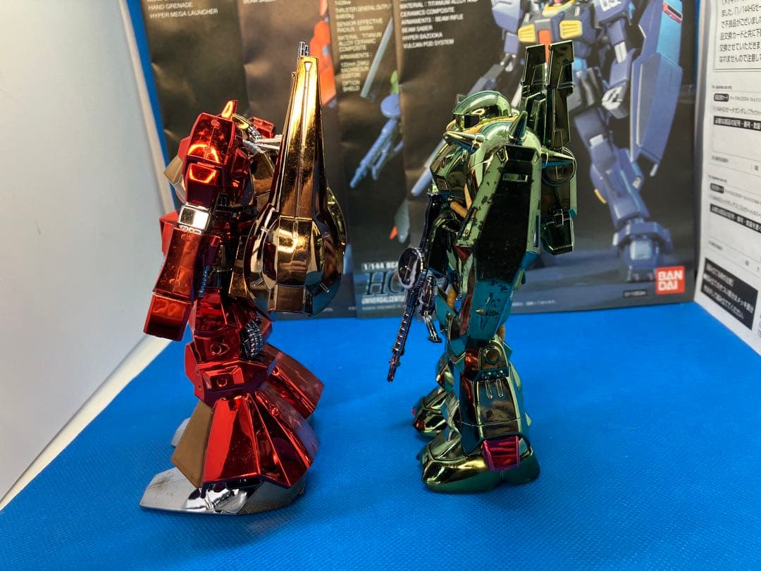 HG 1/144 Z ガンダム　メッキ　バージョン　ザク　リック　ディアス