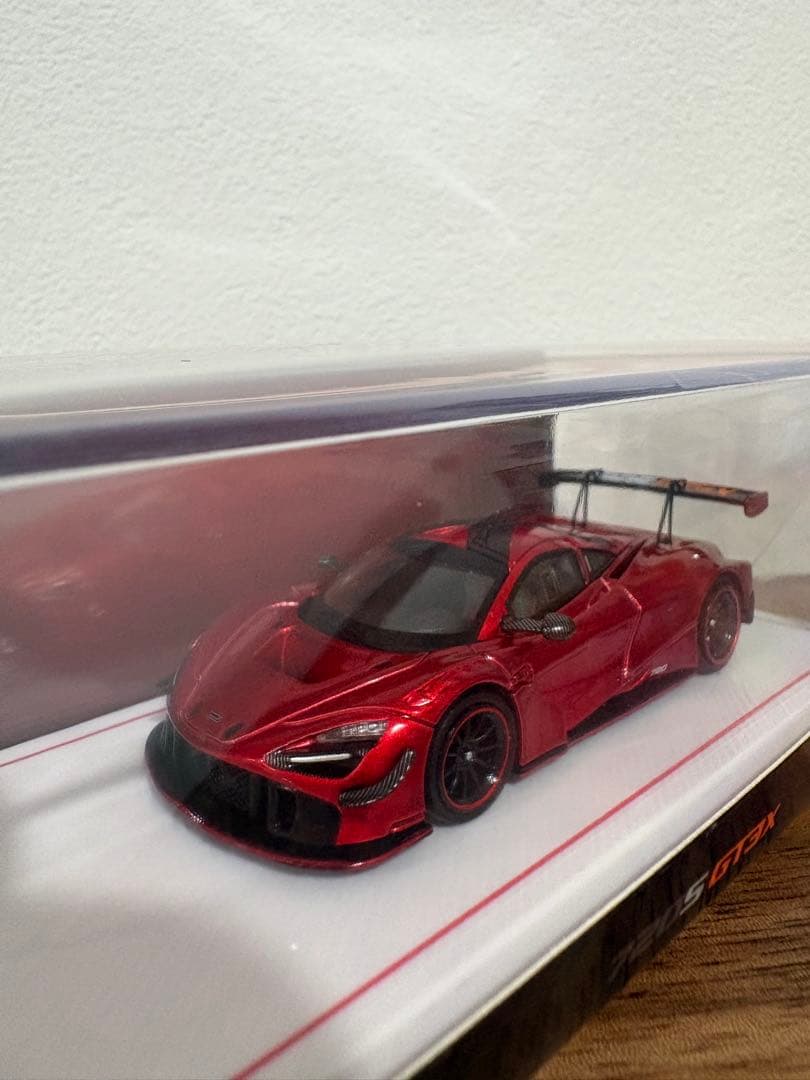 CM Model 1/64 マクラーレン720S GT3X レッド 合金ミニカー
