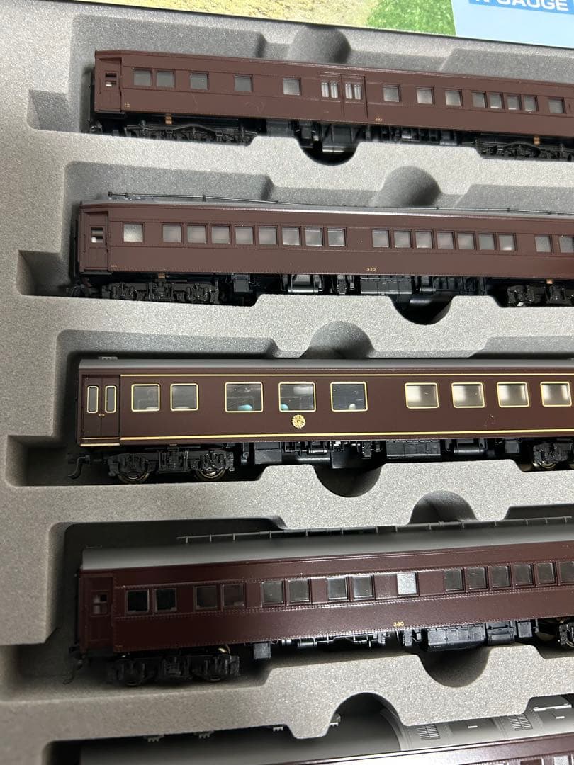 Nゲージ EF58 お召予備機 お召列車一号編成セット kato