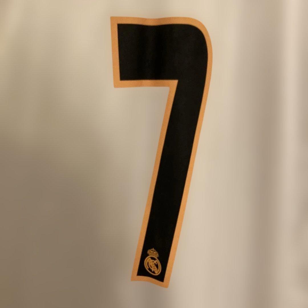 Real Madrid RAUL 7番 長袖シャツ