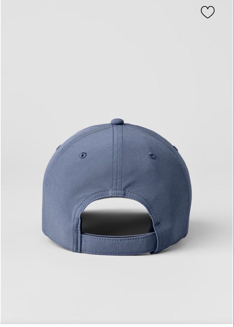 【新品未使用】alo ダークブルー キャップ