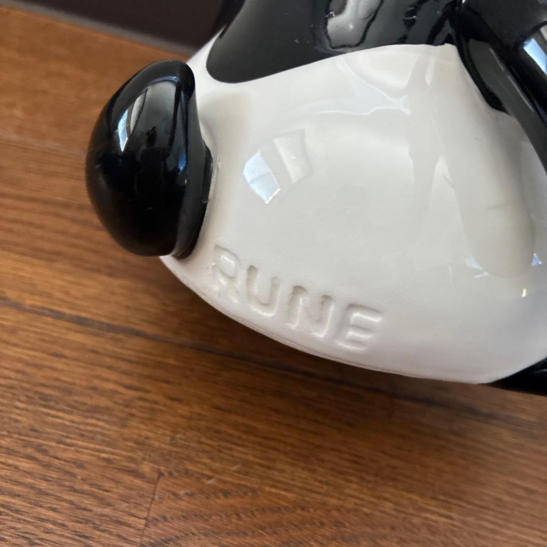 内藤ルネ　ミスターパンダ　陶器の貯金箱【パンダ/大】