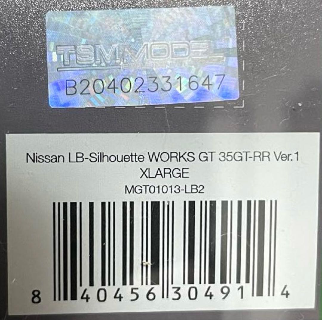 ミニカー MINIGT LIBERTY WALK LB GT-RR35 XLARGE
