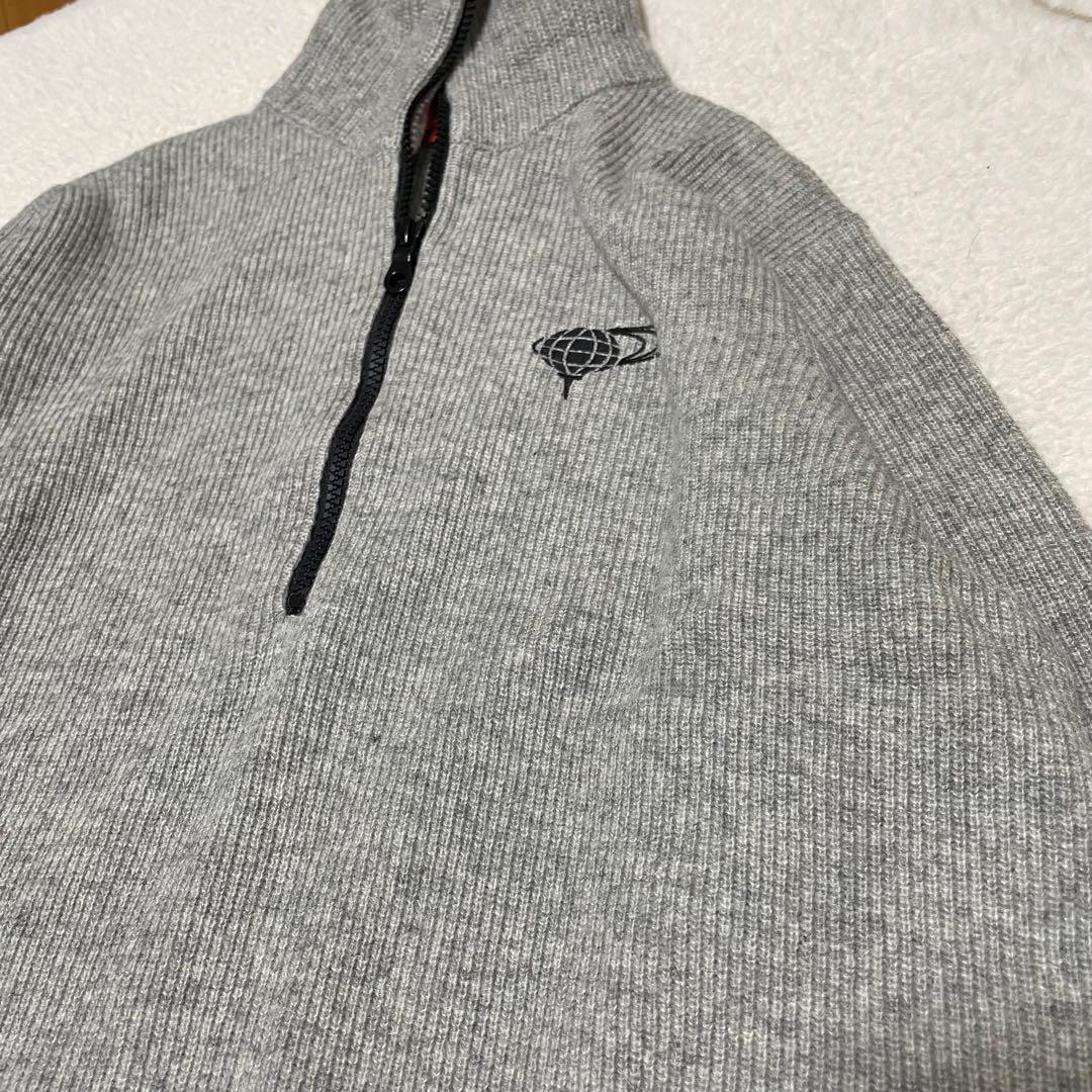 新品未使用【ビームスゴルフBEAMS GOLF】ニットワンピース グレー　M