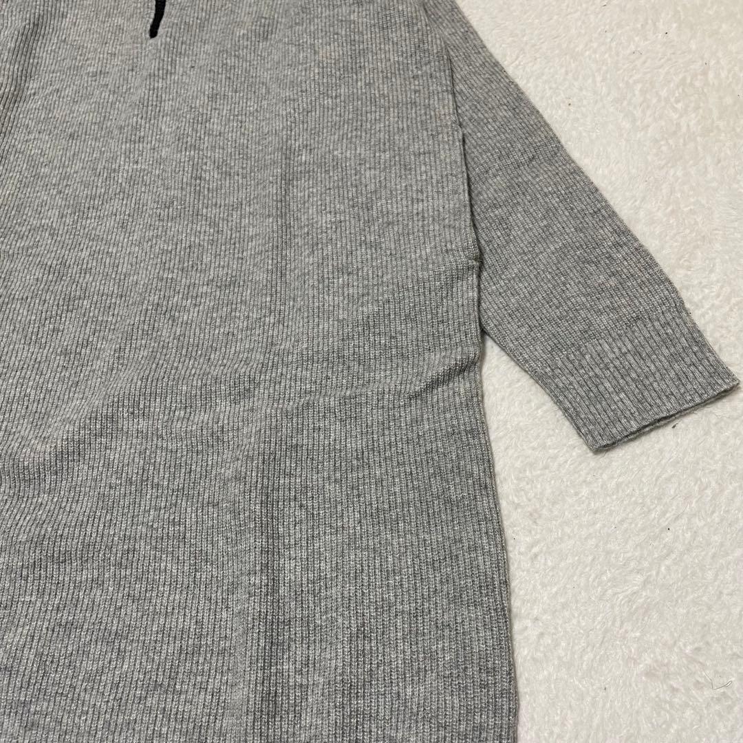 新品未使用【ビームスゴルフBEAMS GOLF】ニットワンピース グレー　M