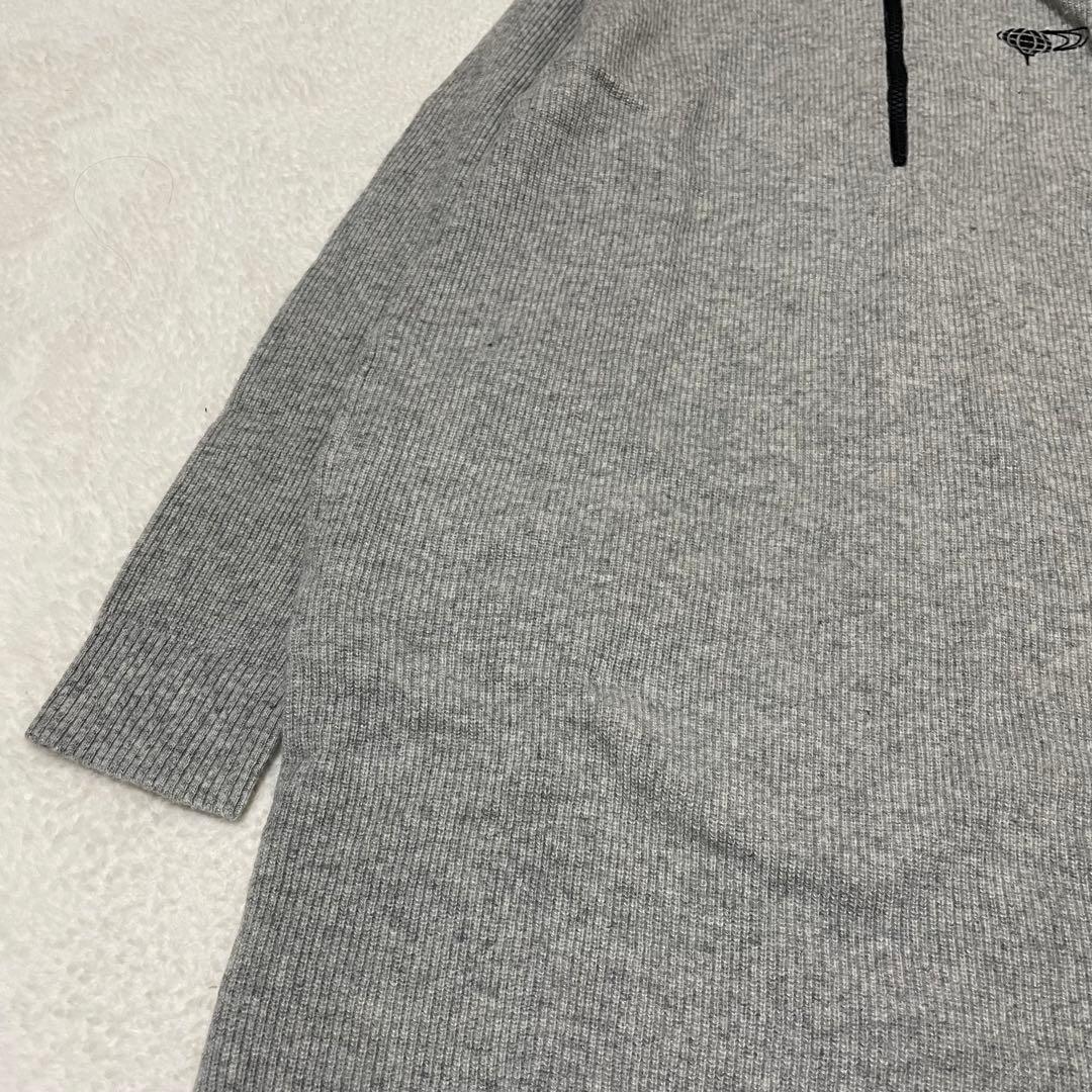 新品未使用【ビームスゴルフBEAMS GOLF】ニットワンピース グレー　M