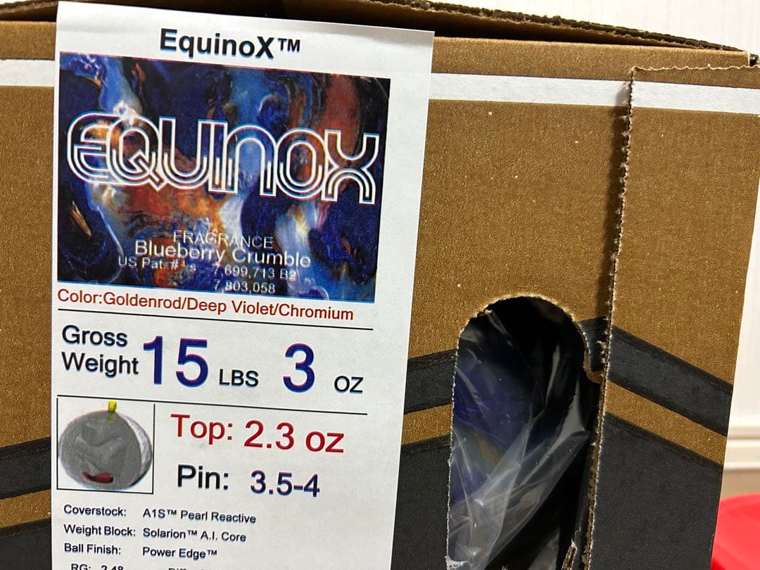 送料込み【新品】イクイノックス　ストーム　15ポンド3オンス18