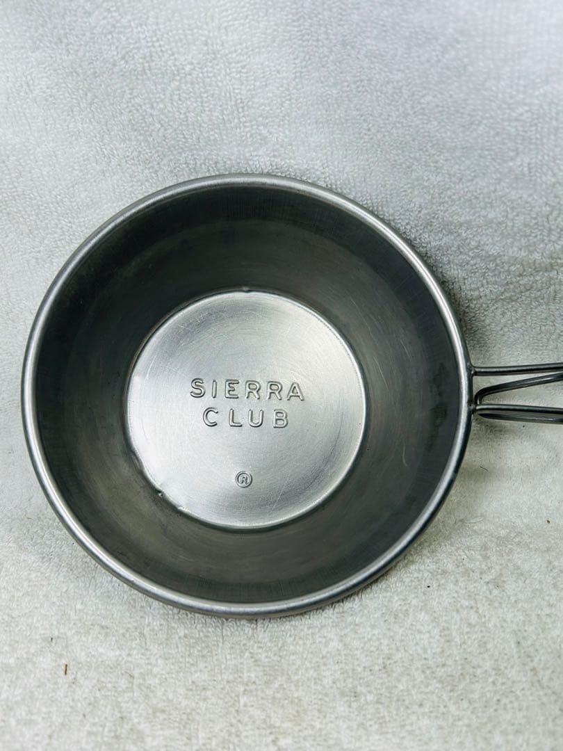 良品ビンテージ品　シエラクラブカップ®️刻印　ステンレス製　2個セット