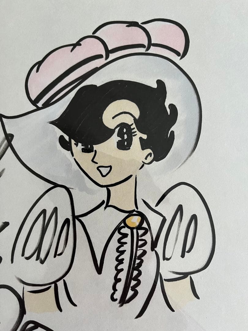 手塚治虫直筆サイン　リボンの騎士