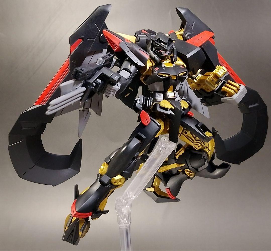 HG 1/144 ガンダムアストレイゴールドフレーム 天ミナ 改修全塗装 完成品
