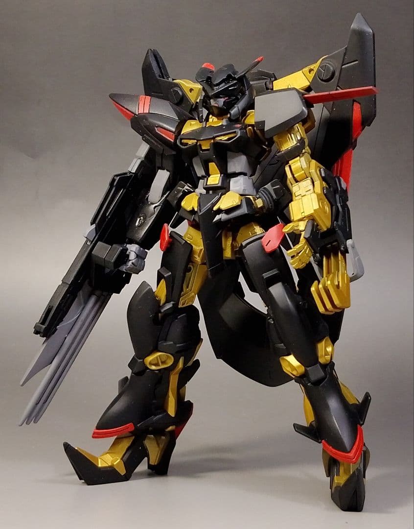 HG 1/144 ガンダムアストレイゴールドフレーム 天ミナ 改修全塗装 完成品