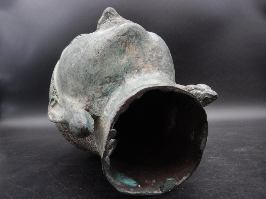 タイ仏教美術 青銅製 仏頭 スコータイ アユタヤ ガンダーラ ビルマ ブロンズ