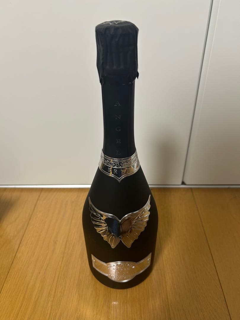 【未開栓】ANGEL シャンパン ブリュット ブラック 専用ケース付き