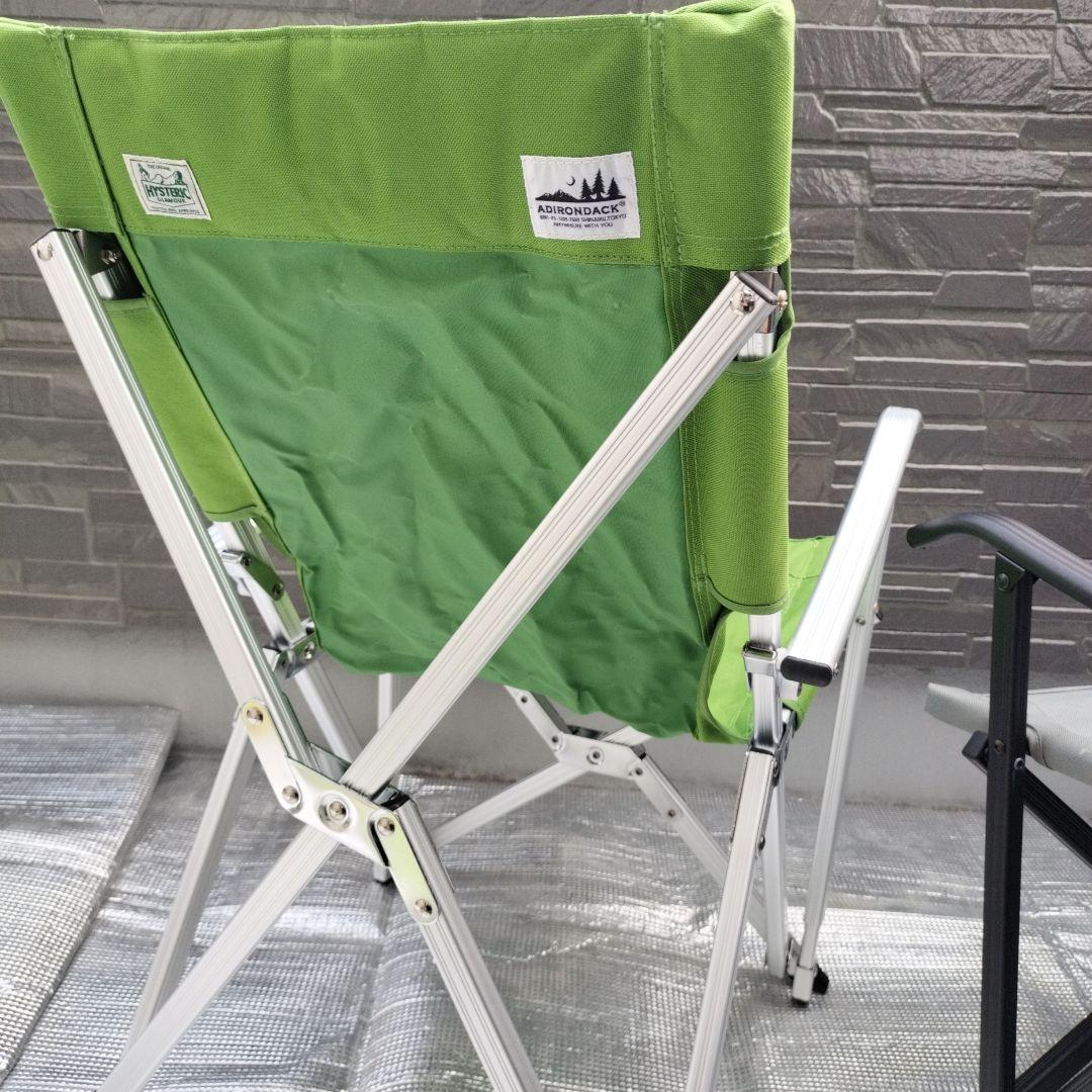 ヒステリックグラマー折りたたみチェア　キャンパーズ チェア　アウトドア2セット