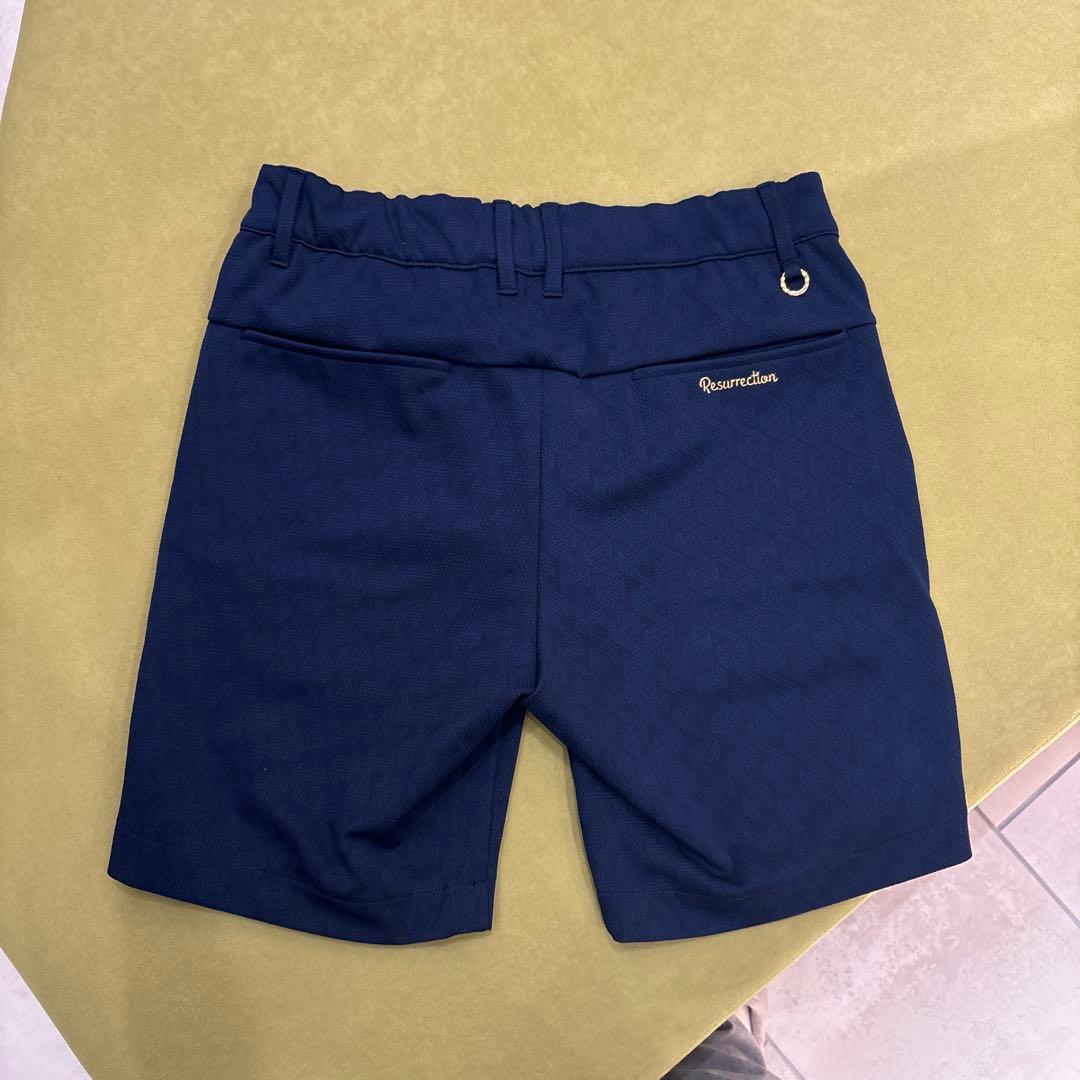 レザレクション ハーフパンツ M ネイビー