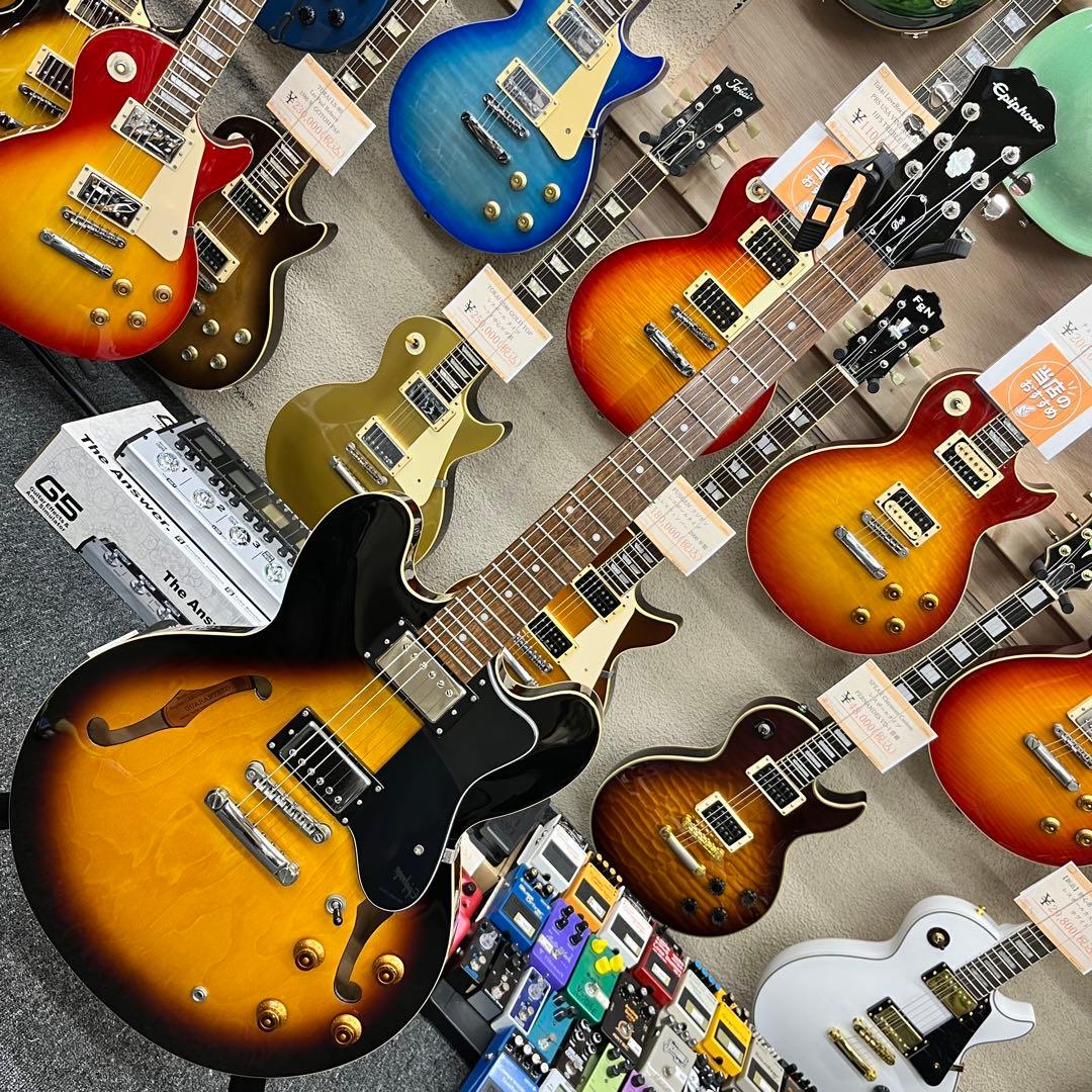 【11457】Epiphone DOT VS サンバースト ES-335 タイプ