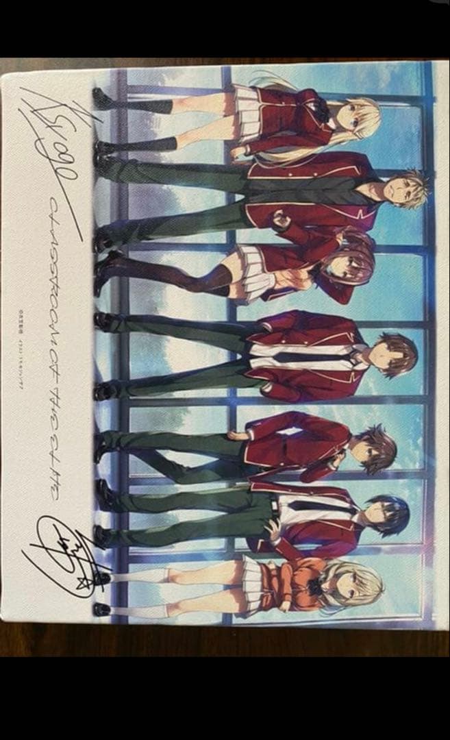 ようこそ実力至上主義の教室へ 複製サイン入り アートキャンバス