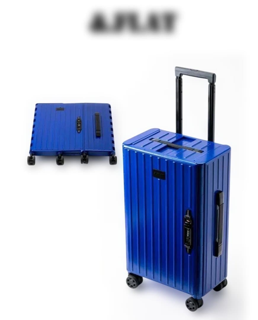 &.FLAT | アンドフラット 折り畳みキャリーケース 35L 厚さ最薄