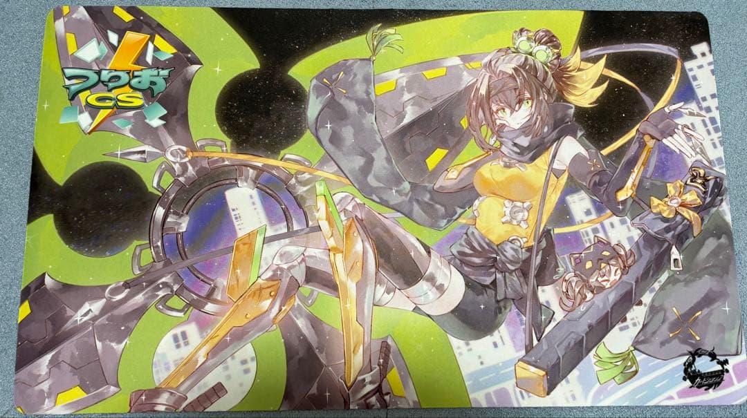 遊戯王　プレイマット　つりおCS リトルナイト